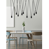 01084 9-LIGHTS BLACK - CEILING LIGHTS