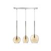 01156 BAR 3-LIGHTS AMBER - MODERN LIGHTING