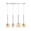 01156 BAR 4-LIGHTS AMBER - MODERN LIGHTING