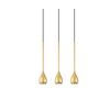 01179 BAR TRIPLE COPPER - MODERN LIGHTING