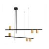 01209 BLACK SEXTUPLE - MODERN LIGHTING