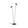 ΜΟΝΤΈΡΝΑ ΦΩΤΙΣΤΙΚΆ ΜΊΝΙΜΑΛ > ΔΑΠΈΔΟΥ >  FLOOR LAMP 01217-10 METAL 2XGU10, LED W30 H175 CM 01217 BLACK - ΜΟΝΤΈΡΝΑ ΦΩΤΙΣΤΙΚΆ