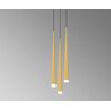 01220 ROUND TRIPLE GOLD - MODERN LIGHTING