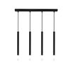 01224 BAR QUADRUPLE BLACK - MODERN LIGHTING