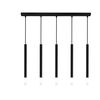 01224 BAR QUINTUPLE BLACK - MODERN LIGHTING