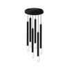 01224 ROUND SEXTUPLE COPPER - MODERN LIGHTING