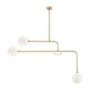 01274 GOLD - CEILING LIGHTS