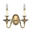 CAMBRIDGE 2 LIGHT WALL LIGHT - BURNISHED BRASS - ΤΟΊΧΟΥ ΦΩΤΙΣΤΙΚΆ 