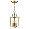 GENTRY 3 LIGHT SMALL PENDANT - POLISHED BRASS HINKLEY - ΦΑΝΆΡΙΑ ΦΩΤΙΣΜΟΎ