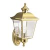 BAY SHORE 1 LIGHT MEDIUM OUTDOOR WALL LIGHT - POLISHED BRASS KICHLER 5 YEAR ANTI CORROSION GUARANTEE - ΦΑΝΆΡΙΑ ΦΩΤΙΣΜΟΎ