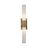 LIGHT ANTIQUE BRASS FINISH AND ALABASTER WALL LIGHT  2XMAX 4WLED G9  L.8-H.52,5-SP.7,5 - ΚΛΑΣΙΚΆ ΦΩΤΙΣΤΙΚΆ