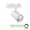 ΣΠΟΤ TRACK 15/20/30W ΛΕΥΚΌ KENTO - 3 ΓΡΑΜΜΏΝ