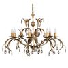 LILY 8 LIGHT CHANDELIER - BRONZE PATINA ELSTEAD LIGHTING GENERAL 2 YEAR GUARANTEE - ΚΡΕΜΑΣΤΆ ΦΩΤΙΣΤΙΚΆ