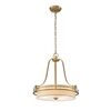 GOTHAM 4 LIGHT PENDANT - BRUSHED BRASS QUOIZEL GENERAL 2 YEAR GUARANTEE - ΚΡΕΜΑΣΤΆ ΦΩΤΙΣΤΙΚΆ