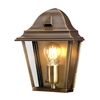 ST JAMES 1 LIGHT WALL LANTERN - AGED BRASS ELSTEAD LIGHTING LIMITED LIFETIME WARRANTY - ΦΑΝΆΡΙΑ ΦΩΤΙΣΜΟΎ