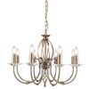 AEGEAN 8 LIGHT CHANDELIER - AGED BRASS ELSTEAD LIGHTING - ΚΡΕΜΑΣΤΆ ΦΩΤΙΣΤΙΚΆ