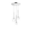 01156 ROUND 3-LIGHTS CLEAR - MODERN LIGHTING