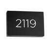 ΜΟΝΤΈΡΝΑ ΜΊΝΙΜΑΛ > ΑΠΛΊΚΕΣ ΤΟΊΧΟΥ >  WALL ROOM NUMBERING LIGHT  METAL 5W LED 3000K, 400 LM 01178 WHITE - ΜΟΝΤΈΡΝΑ ΦΩΤΙΣΤΙΚΆ
