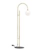 ΜΟΝΤΈΡΝΑ ΦΩΤΙΣΤΙΚΆ ΜΊΝΙΜΑΛ > ΔΑΠΈΔΟΥ >  FLOOR LAMP 01256-10 METAL G9, LED W30 H160 CM 01256 BLACK - ΜΟΝΤΈΡΝΑ ΦΩΤΙΣΤΙΚΆ