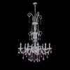 ΚΡΕΑΜΑΣΤΌ ΦΩΤΙΣΤΙΚΌ  ΧΡΏΜΙΟ - VIOLET SWAROVSKI ELEMENTS Ø 86 H 130 • 8 Χ E14 - ΚΡΕΜΑΣΤΆ ΦΩΤΙΣΤΙΚΆ