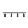 ΣΠΟΤ ΕΠΙΤΟΊΧΙΑ  ΜΊΝΙΜΑΛ > ΟΡΟΦΉΣ >  SPOTLIGHT 4  BAR LENGTH 100 CM - BLACK, WHITE 01334-09 METAL 01334 BLACK IP44 - ΣΠΟΤ ΤΟΊΧΟΥ
