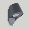 ΣΤΕΓΑΝΆ ΦΩΤΙΣΤΙΚΆ ΤΟΊΧΟΥ ΑΠΛΊΚΕΣ  OUTDOOR WALL LIGHT   01459 GREY HEIGHT: 8,5 CM WIDTH: 13 CM DISTANCE FROM WALL: 14 CM MATERIAL: ALUMINUM LIGHTING SOURCE: 12W LED 3000K, 960 LM - ΜΟΝΤΈΡΝΑ ΦΩΤΙΣΤΙΚΆ