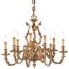 ΚΛΑΣΙΚΆ ΦΩΤΙΣΤΙΚΆ < ΙΤΑΛΙΚΆ POSSONI >   FRENCH GOLD CHANDELIER FINISH  002    18XMAX42W E14 - ΚΡΕΜΑΣΤΆ ΦΩΤΙΣΤΙΚΆ