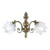 ΚΛΑΣΙΚΆ ΦΩΤΙΣΤΙΚΆ < ΙΤΑΛΙΚΆ POSSONI >   ANTIQUE BRASS FINISH WALL LIGHT WITH GLASS - PRODUCTS WITHOUT CATEGORY