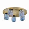 CLOSE TO CEILING ZIC 5L GOLD SWAROVSKI CRYSTAL ELEMENTS