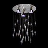 NEOCLASSICAL HANDCRAFTED LIGHTING > MINIMAL DITS > CRIST COLOR CRYSTALS SWAROVSKI CEILING LIGHT - PENDANT LIGHTS