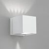 ΑΠΛΊΚΕΣ (ΕΠΊΤΟΙΧΑ ΦΩΤΙΣΤΙΚΆ)  WALL LIGHT 1 X G9 3,8 W WHITE LACQUERING   W:80MM   H:80MM   D:101MM - ΣΠΟΤ ΤΟΊΧΟΥ