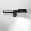 ΑΠΛΊΚΕΣ (ΕΠΊΤΟΙΧΑ ΦΩΤΙΣΤΙΚΆ)  WALL LIGHT METALLIC SHADE LED  G9 MATT BLACK LACQUER   W:203MM   H:118MM   D:565MM - ΤΟΊΧΟΥ ΦΩΤΙΣΤΙΚΆ 