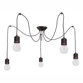 ΠΑΡΑΔΟΣΙΑΚΆ ΦΩΤΙΣΤΙΚΆ > VINTAGE RETRO ΙΤΑΛΙΚΆ > ΟΡΟΦΉΣ > LAMPADARIO 5 LUCI OTTONE BRU-ANT - 3085.BA - ΟΡΟΦΉΣ ΦΩΤΙΣΤΙΚΆ 