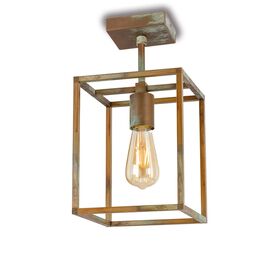 ΠΑΡΑΔΟΣΙΑΚΆ ΦΩΤΙΣΤΙΚΆ > VINTAGE RETRO ΙΤΑΛΙΚΆ > ΟΡΟΦΉΣ > LAMPADA SOSP FISSA ANT-RAM PER INTERNI  W:200MM   H:340MM  1XΕ27  220V  IP20 - ΟΡΟΦΉΣ ΦΩΤΙΣΤΙΚΆ 