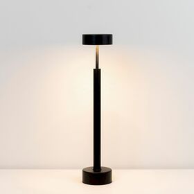 ΕΠΙΤΡΑΠΈΖΙΑ ΦΩΤΙΣΤΙΚΆ  LED TABLE LAMP BLACK LACQUER PEAK SERIES   W:120MM   H:580MM - ΕΠΙΤΡΑΠΈΖΙΑ ΦΩΤΙΣΤΙΚΆ