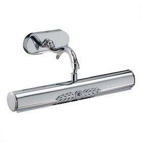 WALL SCONCES CHROME D. 12CM,   H. 28CM,   BULBS 1XE14