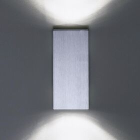 ΟΡΟΦΉΣ ΦΩΤΙΣΤΙΚΆ  CEILING LIGHT 2 X GU10 LED BULB BRUSHED ALUMINIUM   W:80MM   H:174MM   D:101MM - ΣΠΟΤ ΤΟΊΧΟΥ