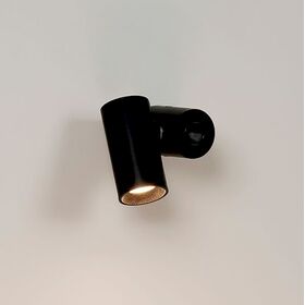 ΑΠΛΊΚΕΣ (ΕΠΊΤΟΙΧΑ ΦΩΤΙΣΤΙΚΆ)  WALL LIGHT 1  X LED DOB 5 W BLACK LACQUERING HAUL SERIES   W:40MM   H:79MM   D:89MM