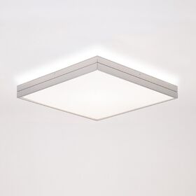 ΟΡΟΦΉΣ ΦΩΤΙΣΤΙΚΆ  CEILING LIGHT 30X 30 CM  1 X LED PCB 16 W WHITE LACQUERING   W:300MM   H:75MM   D:300MM