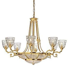 ΚΛΑΣΙΚΆ ΦΩΤΙΣΤΙΚΆ < ΙΤΑΛΙΚΆ POSSONI >   CHANDELIER WITH ONYX GLASS FINISH  008-034    22XMAX42W E14 - ΚΡΕΜΑΣΤΆ ΦΩΤΙΣΤΙΚΆ