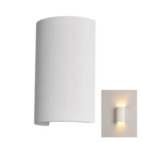 ΑΠΛΙΚΑ ΗΜΙΚΥΚΛΙΚΗ ΛΕΥΚΗ ΓΥΨΙΝΗ - ΤΟΊΧΟΥ ΦΩΤΙΣΤΙΚΆ 