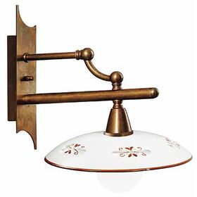 ΠΑΡΑΔΟΣΙΑΚΆ  ΦΩΤΙΣΤΙΚΆ < TRADITIONALY ΙΤΑΛΙΚΆ CREMASCO > ΑΠΛΊΚΕΣ ΤΟΊΧΟΥ >  1L WALL  W:300MM   H:260MM   D:405MM  1XE27  220V  100W MAX  IP20 - ΤΟΊΧΟΥ ΦΩΤΙΣΤΙΚΆ 