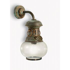 ΠΑΡΑΔΟΣΙΑΚΆ ΦΩΤΙΣΤΙΚΆ > VINTAGE RETRO ΙΤΑΛΙΚΆ > ΑΠΛΊΚΕΣ ΤΟΊΧΟΥ > APPLIQUE OT. ANT-RAM V. TRASP. BUL.  W:200MM   H:400MM   D:250MM  1XE27  220V  IP20 - ΤΟΊΧΟΥ ΦΩΤΙΣΤΙΚΆ 