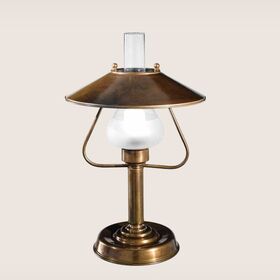 1L TABLE LAMP BURNISHED D.36 H.55