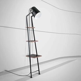 ΜΟΝΤΈΡΝΑ ΦΩΤΙΣΤΙΚΆ ΜΊΝΙΜΑΛ > ΔΑΠΈΔΟΥ >  FLOOR LAMP HEIGHT 160 CM FLOOR DIAMETER 40 CM 01152-10 METAL E27, LED - ΔΑΠΈΔΟΥ ΦΩΤΙΣΤΙΚΆ 