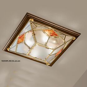 ΚΛΑΣΙΚΆ ΦΩΤΙΣΤΙΚΆ IL RELEGATO ΙΤΑΛΊΑΣ > ΟΡΟΦΉΣ >  CEILING   DIMENSIONS 43X43 SP.11 - ΟΡΟΦΉΣ ΦΩΤΙΣΤΙΚΆ 