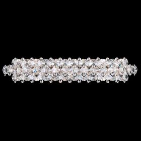 SWAROVSKI ΚΛΑΣΣΙΚΆ ΦΩΤΙΣΤΙΚΆ ΑΠΛΊΚΕΣ BARONET 7 LIGHT 220V WALL SCONCE IN STAINLESS STEEL WITH CLEAR CRYSTALS FROM SWAROVSKI®