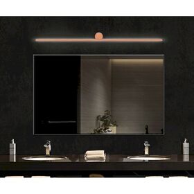 WALL LAMP LENGTH 100 CM 01301-18 DISTANCE FROM WALL 15 CM BASE DIAMETER 10 CM METAL 20W LED 3000K, 1600 LM