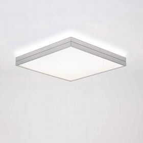 CEILING LIGHT 40 X 40 CM 1 X LED PCB 16 W BRUSHED ALUMINIUM