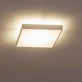 ΟΡΟΦΉΣ ΦΩΤΙΣΤΙΚΆ  CEILING LIGHT 50 X 50 CM  1 X LED PCB 28 W WHITE LACQUERING   W:500MM   H:75MM   D:500MM